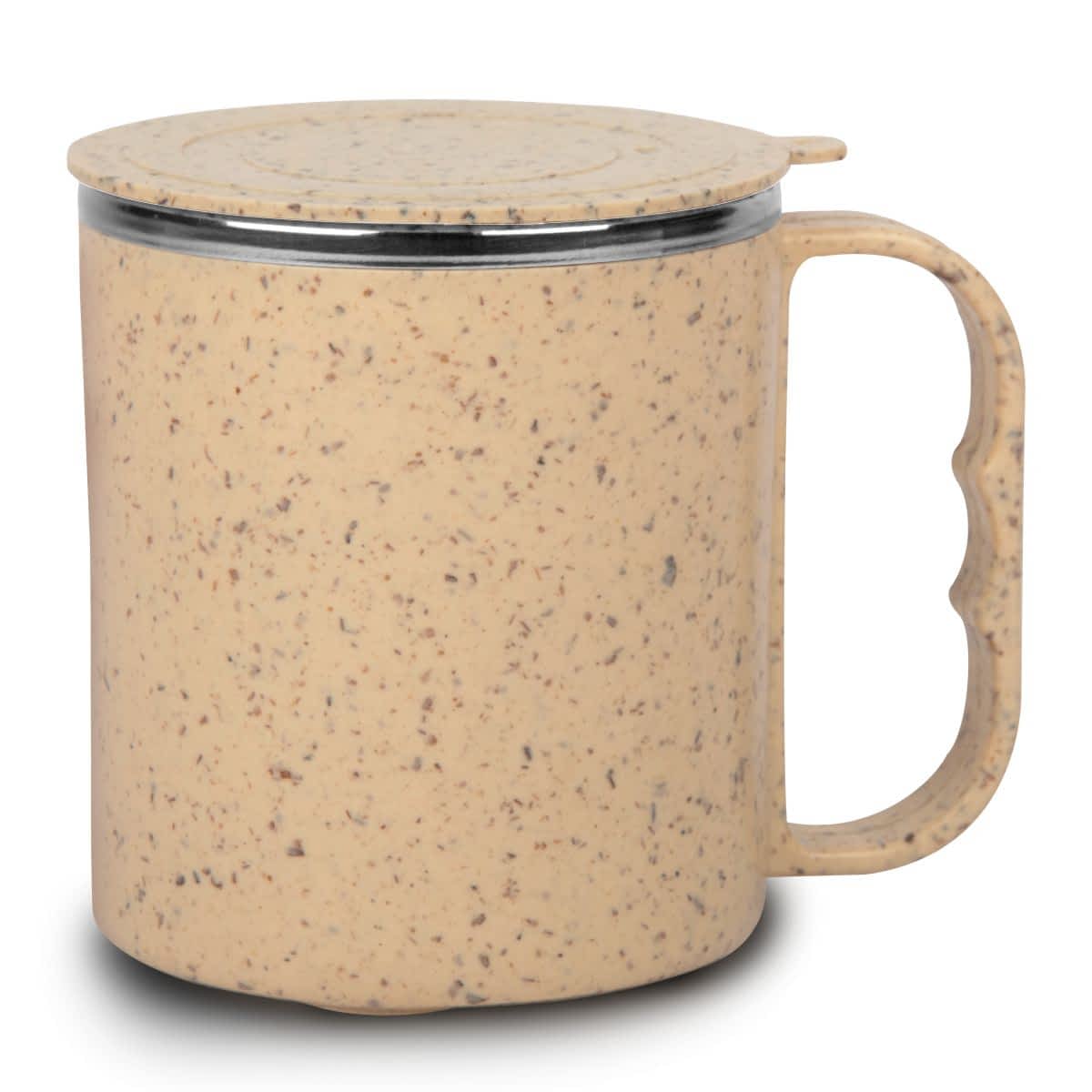 EcoMug: Eco Friendly Coffee mug with steel inside